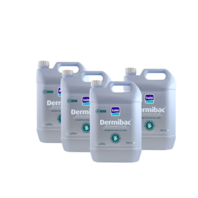 Jabón de manos antiséptico bactericida Dermibac. Caja 4x5000 ml