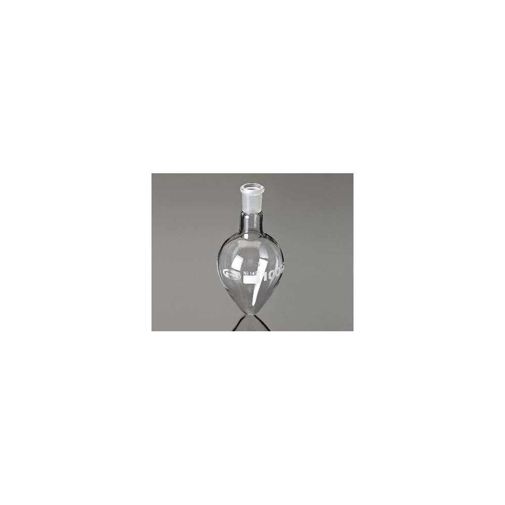 Matraz forma corazón E-14/23 PBM-001. Capacitat 25 ml