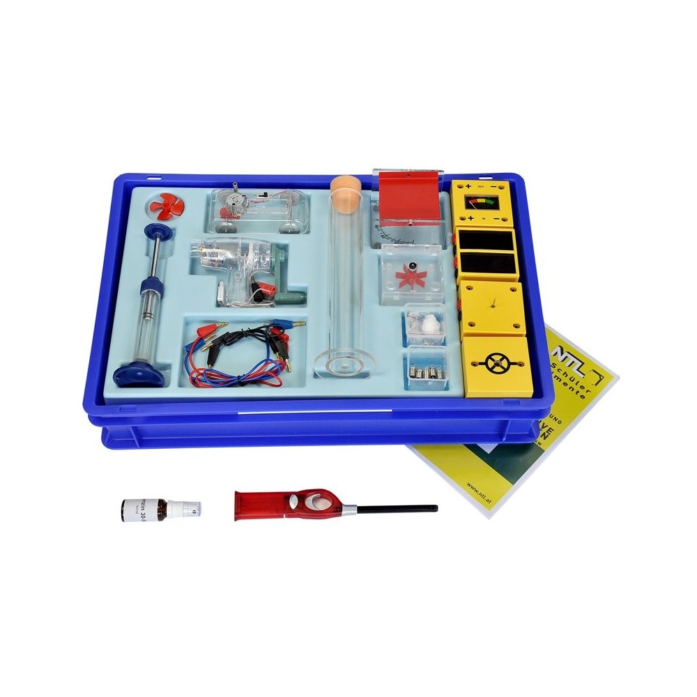 Equipo física NTL P9902-4W. Energias alternativas, estuche 21
