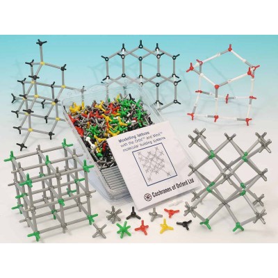 Models moleculars Orbit-0028. Xarxes cristal·lines, 260 àtoms