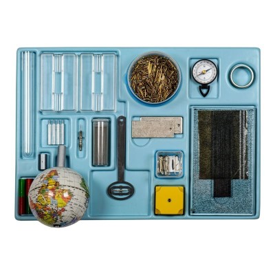 Equipo física NTL P9902-5M. Magnetismo, estuche 19 experimentos