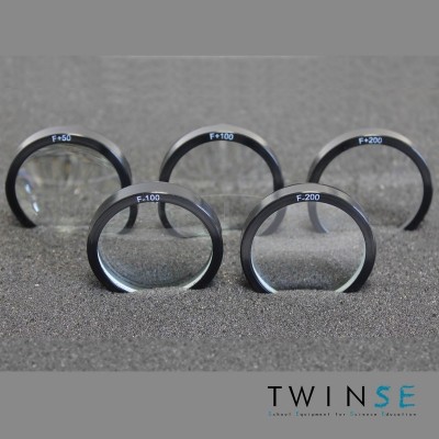 Lents vidre òptic 40 mm emmarcades DO-104021. Estoig 4+4+2+8 peces