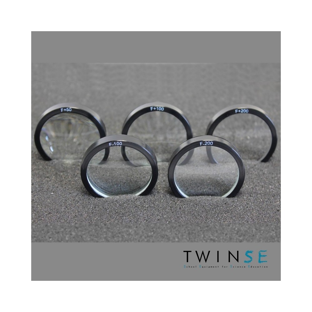Lents vidre òptic 40 mm emmarcades DO-104021. Estoig 4+4+2+8 peces