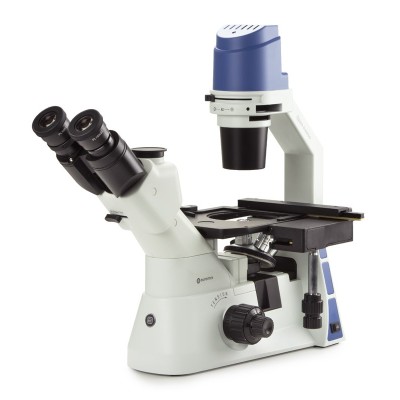 Microscopi invertit Oxion OX-2053-PL. Trinocular 100x-400x
