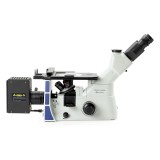 Microscopio metalográfico invertido Oxion OX-2653-PLM. Trinocular 50x-500x