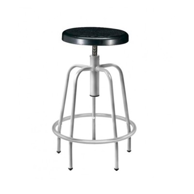 Laboratory stool with polypropylene seat B-11. Swivel 570-700 mm