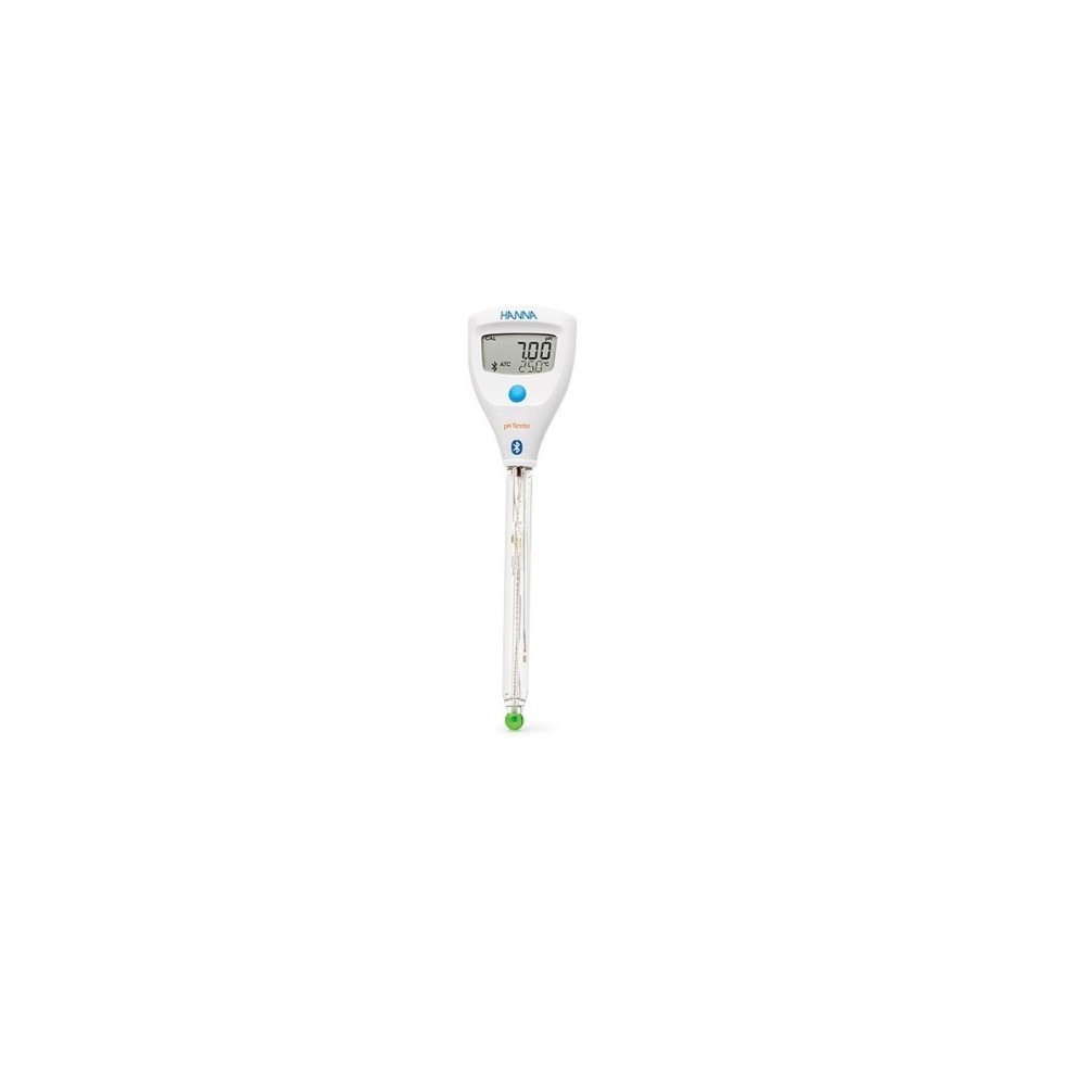 HALO2 Bluetooth pH-meter HI-9810412. General uses glass with gel