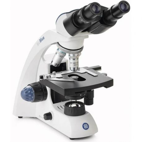 Bioblue BB-4260 semiplanoachromatic microscope. Binocular 40x-1000x