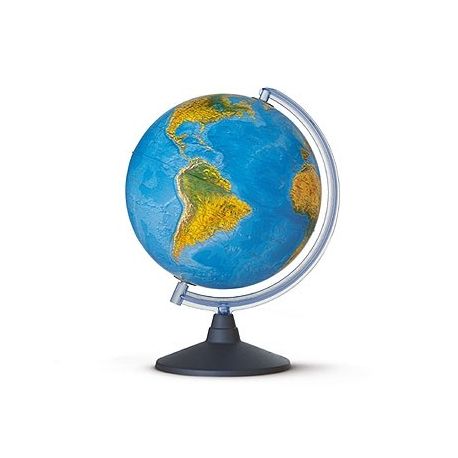 Globus terraqüi fisicopolític. Esfera lluminosa 300 mm