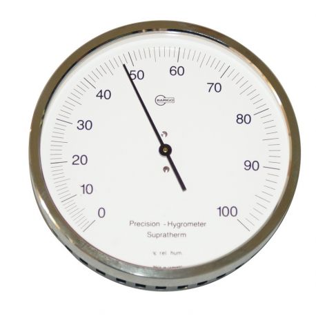 Herter 3518 synthetic hair hygrometer. Metal casing 100 mm