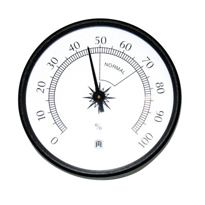 Higròmetre bimetàl·lic Herter 3512. Carcassa plàstic 100 mm