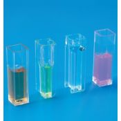 Cubetes espectrofotòmetre PS semimicro 2'5 ml. Capsa 100 unitats