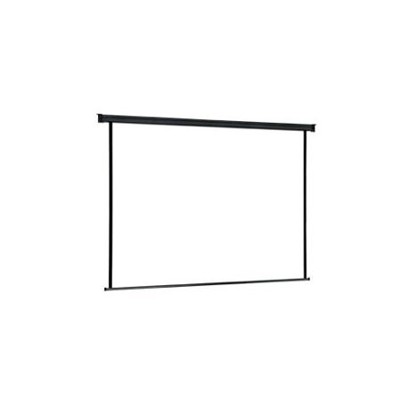 Manual wall projection screen. White 2400x2400 mm