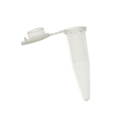 PP plastic centrifuge microtubes conical bottom 0.5 ml. Bag 1000 units