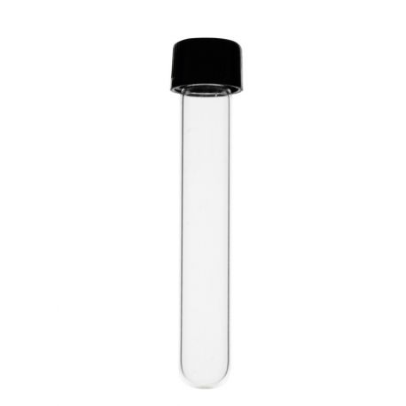 Tub assaig vidre borosilicat tap rosca plàstic PP. Mida 20x150 mm (30 ml)
