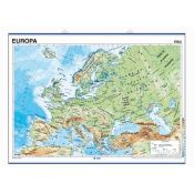Mapa mural fisicopolític 900x1120 mm. Europa