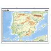 Mapa mural mut retolable 1400x1000 mm. Península ibèrica