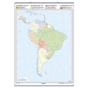 Mapa mural mut retolable 1000x1400 mm. Amèrica del Sud