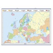 Mapa mural mut retolable 1400x1000 mm. Europa