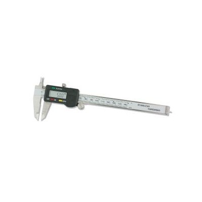 Pie de rey digital acero inoxidable DH-205. Capacidad 150 mm en