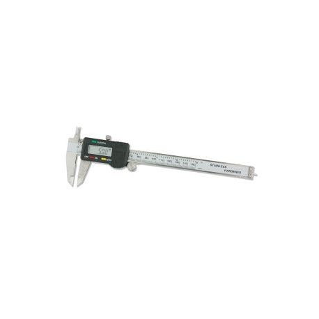 DH-205 stainless steel digital caliper. Capacity 150 mm in 0.01 mm