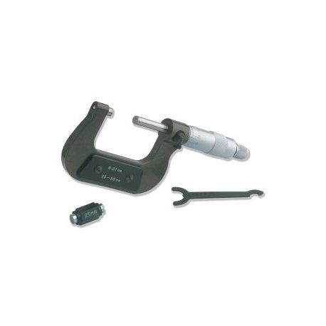 Micròmetre exteriors DH-216. Capacitat 25 a 50 mm en 0'01 mm