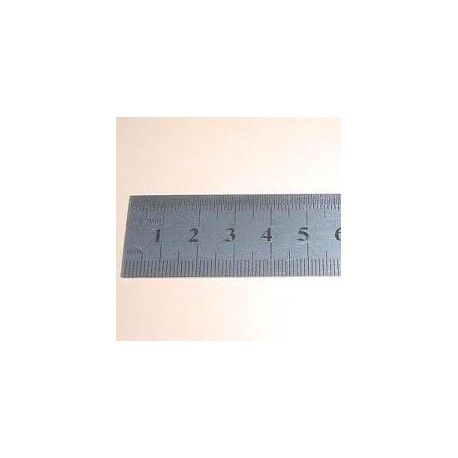 Flexible stainless steel ruler. Millimetre 27x500 mm