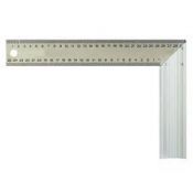 Escaire acer inoxidable mil·limetrat. Mida 350 mm