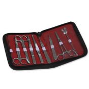 Equip dissecció Bàsic Nahita ED-09. Estoig doble 9 peces