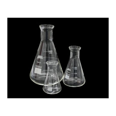 Matràs Erlenmeyer vidre Endo. Capacitat 250 ml