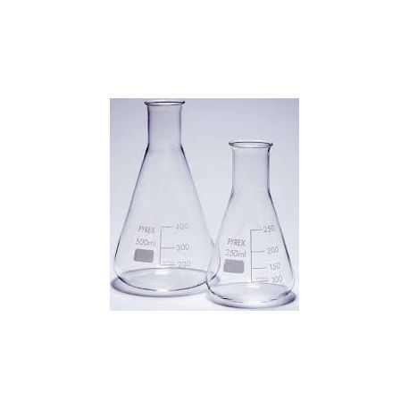 Pyrex glass Erlenmeyer flasks 2000 ml. Box 10 units