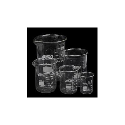 Vasos precipitats vidre Endo 600 ml. Capsa 8 unitats