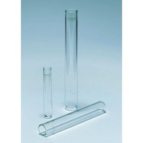 Tubo ensayo vidrio borosilicato Pyrex. Medidas 24x200 mm (73 ml)