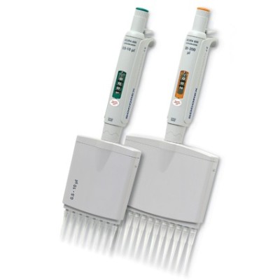 Pipeta automática multicanal 8C Socorex Acura 855. Volumen 5-50