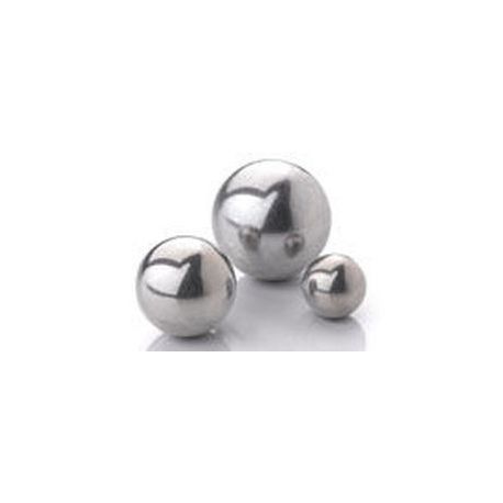 AISI 420-C stainless steel smooth ball. Diameter 30mm