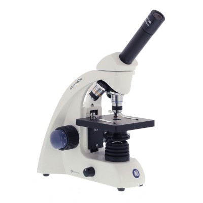 Microscopio acromático Microblue MB-1001. Monocular 40x-400x
