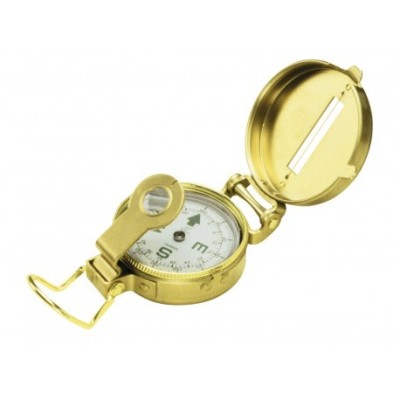 Brúixola líquid Herter 838. Metàl·lica amb tapa 45 mm