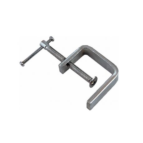 Flat bar metal flange. Size 75mm