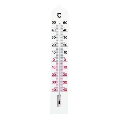 Termómetro mecánico ambiente TFA-3005. Plástico 68x410 mm