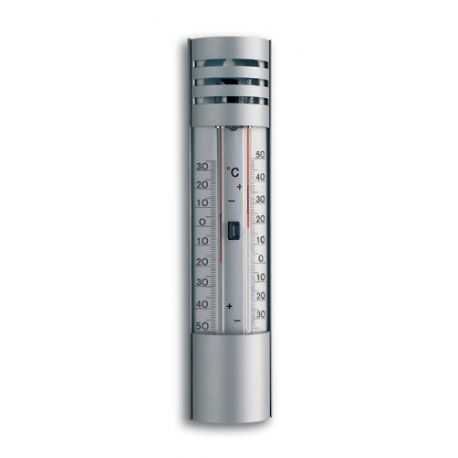 Termòmetre màxima-mínima de líquid TFA-2007. Alumini 50x220 mm