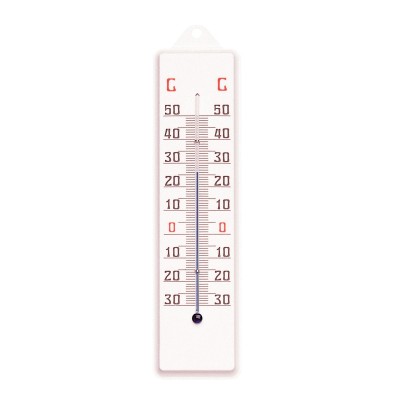 Termòmetre mecànic ambient Herter 413. Plàstic 65x265 mm
