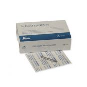 Llancetes acer inoxidable estèrils. Capsa 200 peces