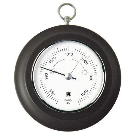 Herter 4926 simple aneroid barometer. Upper plastic base 110 mm