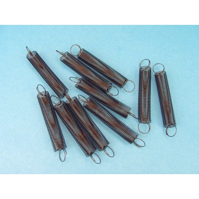 Muelles helicoidales elasticidad 10 N / m V-11337. Caja 10