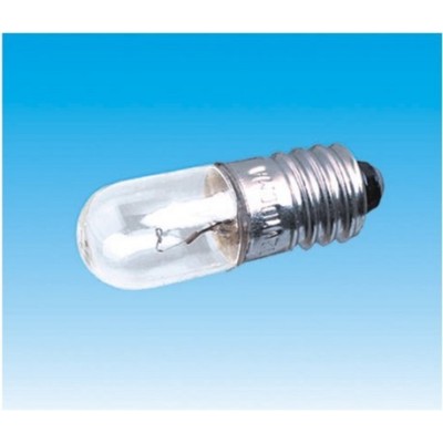 Bombetes filament E-10 6V 1'8W 0'3A DH-350-6-3. Capsa 100 unitats