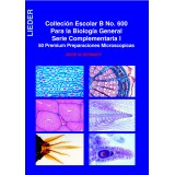 Preparacions microscòpiques Lieder. Biologia general B. Capsa 50 peces