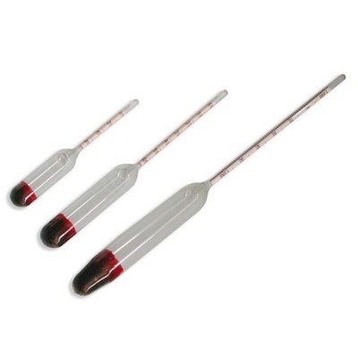 Densímetre orines graduat 0'001 g/ml. Escala 1.000 a 1.060 g/ml