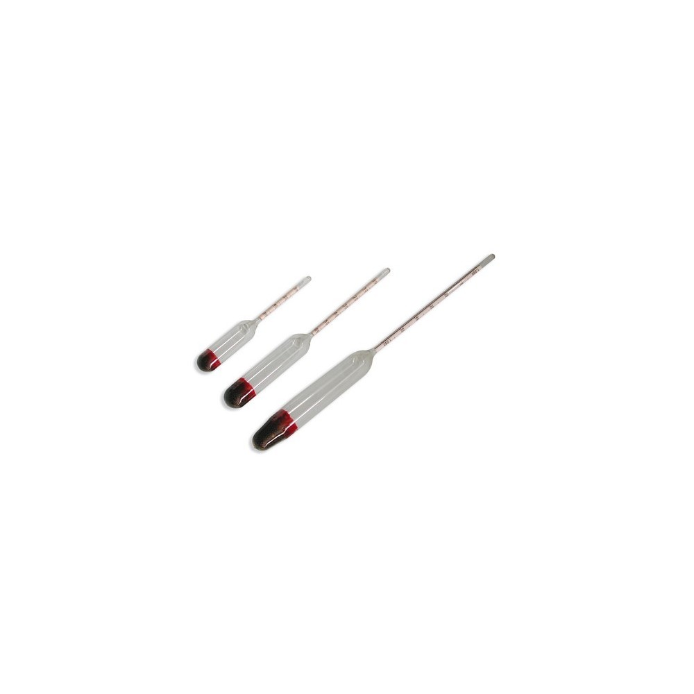 Densímetre orines calibrat 2/1. Escala 1.000 a 1.060 kg/m