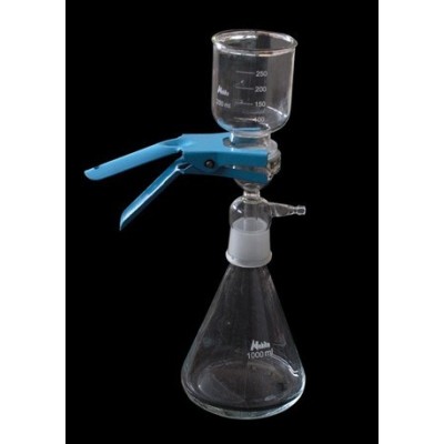 Equip química esmerilats 40/35. Filtració filtres 47 mm 4 pcs