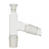 Capçal destil·lació esmerilat DIH3. Femella 14/23 i mascles 29/32